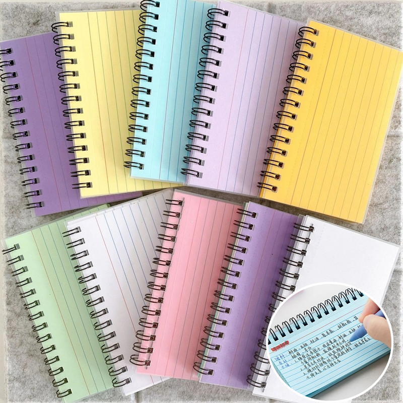 Horizontal Line Notebook Tearable Coil Book Journal Note Book Diary ...