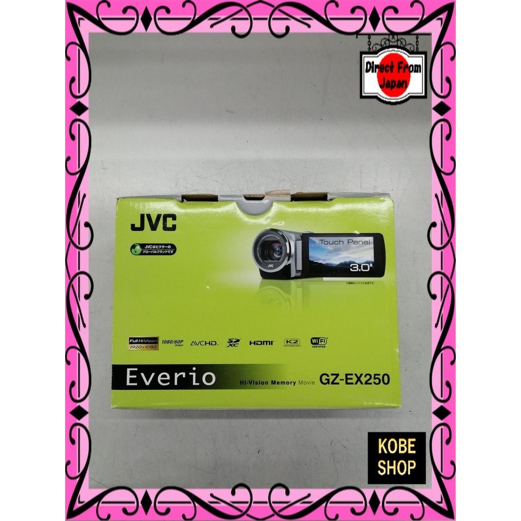Victor JVC GZ-EX250-S ビデオカメラ（株式会社ピクセラ