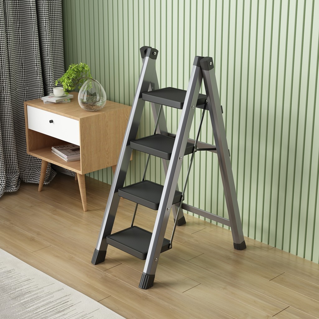 S-66/ Household Ladder Indoor Ladder Folding Stair Trestle Ladder ...