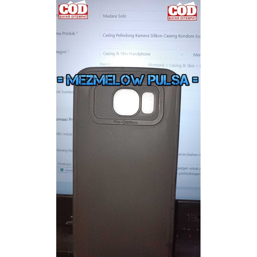 Casing Pelindung Kamera Silikon Caseng Softcase SAMSUNG S6 BIASA - Gambar 3