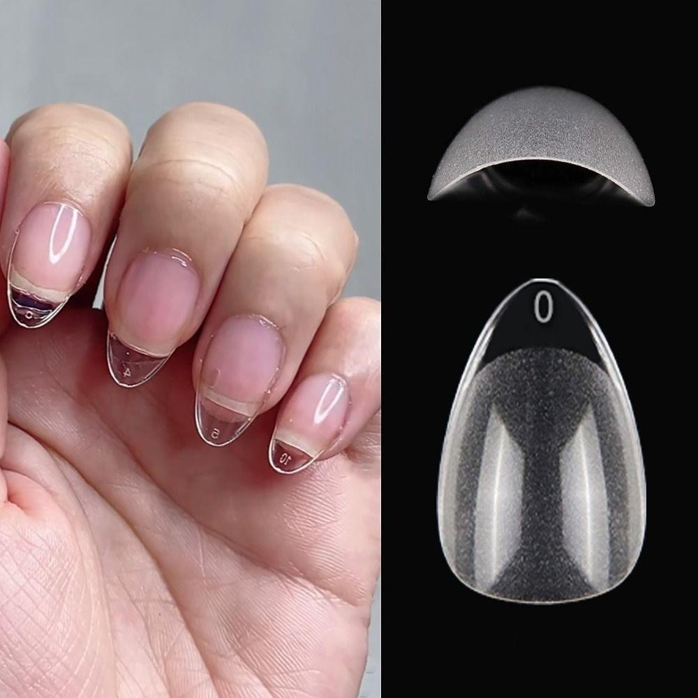 MERLYMALL 120/240/500Pcs/Box False Nails Tips, Pre-shape XXS XS