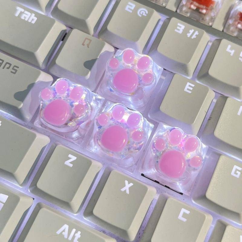 Keycaps For Mechanical Keyboard Artisan Shine Through Personalized ...