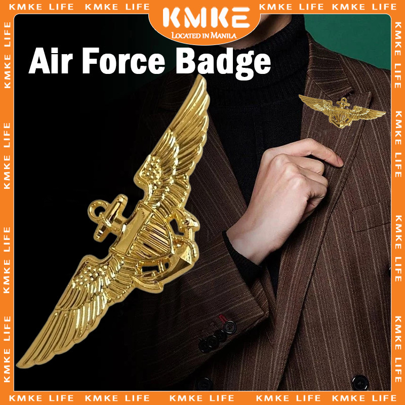 Gold Aviator Pin Metal Badge Senior Pilot Aircrew main image 1