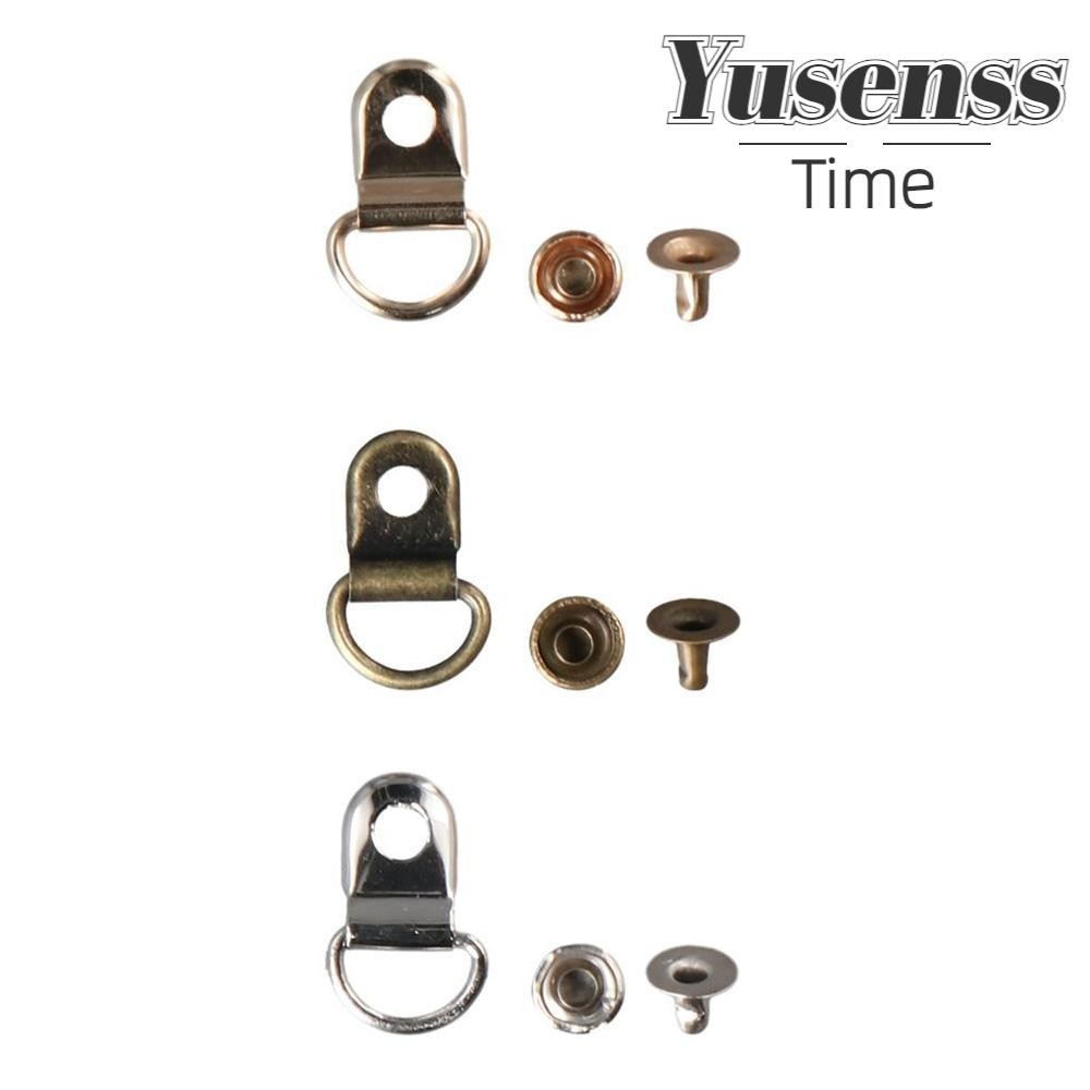 YUSENSS Shoe Boot Laces Hooks, Metal Silver Eyelet Repair Kit, Camping