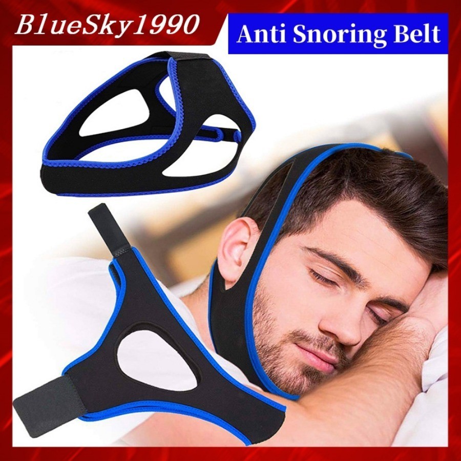 Snore Stop Belt Stop Anti Snoring Cpap Chin Strap Quiet Sleep Apnea Jaw