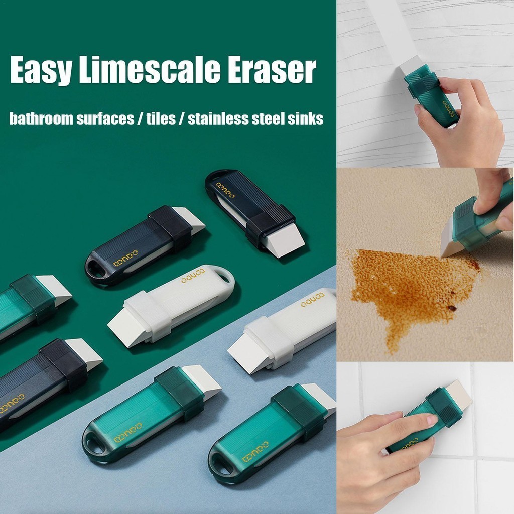 Easy Limescale Eraser Stainless Steel Rust and Stain Eraser with Handle ...