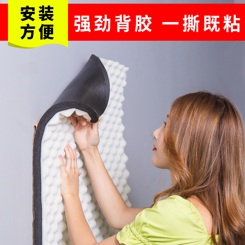[in stock] Soundproof Foam Wall Sound Absorbing Foam Door Window ...