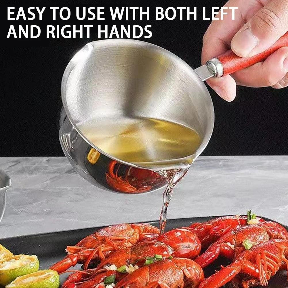 Small Hot Oil Pot - Multifunctional Durable - Stainless Steel Material ...