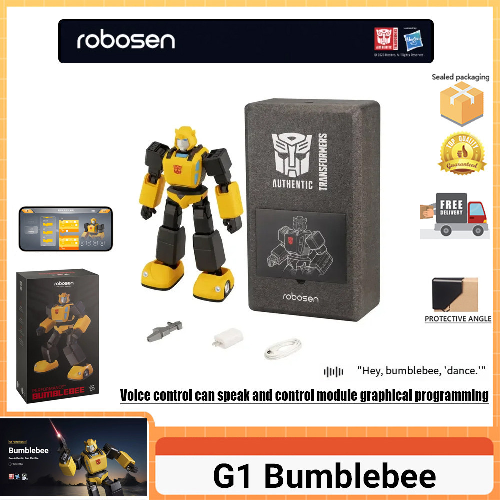 Robosen G1 Bumblebee Transformers 34cm original action diagram ...