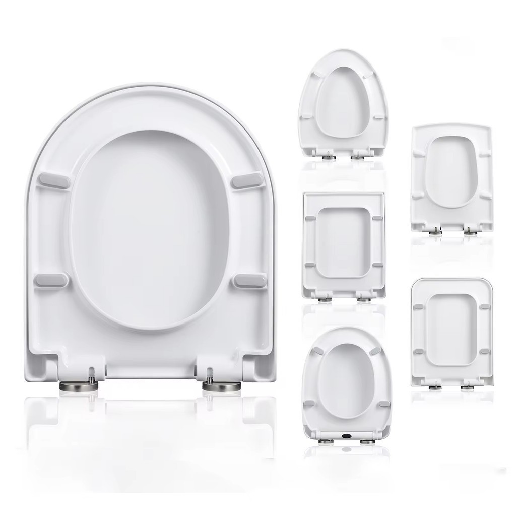 [SG Stock] Toilet Seat Cover Quick Release PP Thickened Silent Slow ...