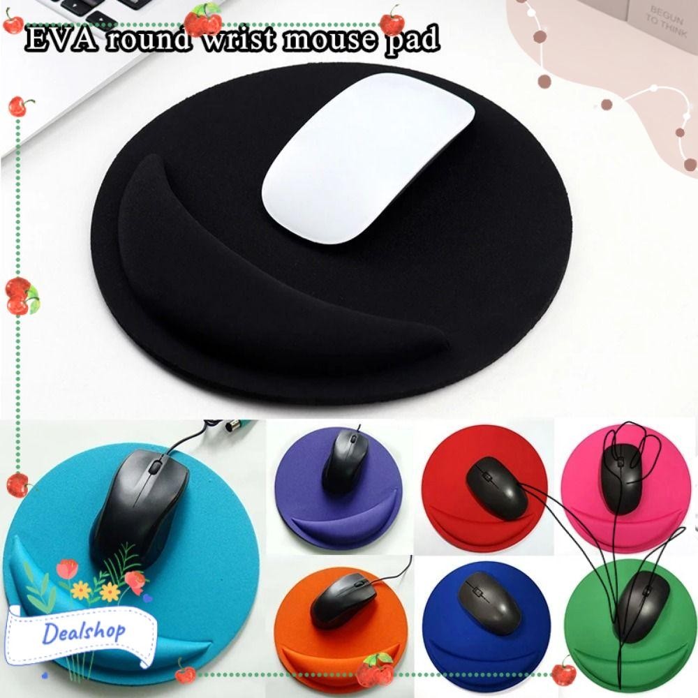 Dealshop 1pcs Mouse Pad, Eva Wristband Wrist Round Mice Pad, Durable 