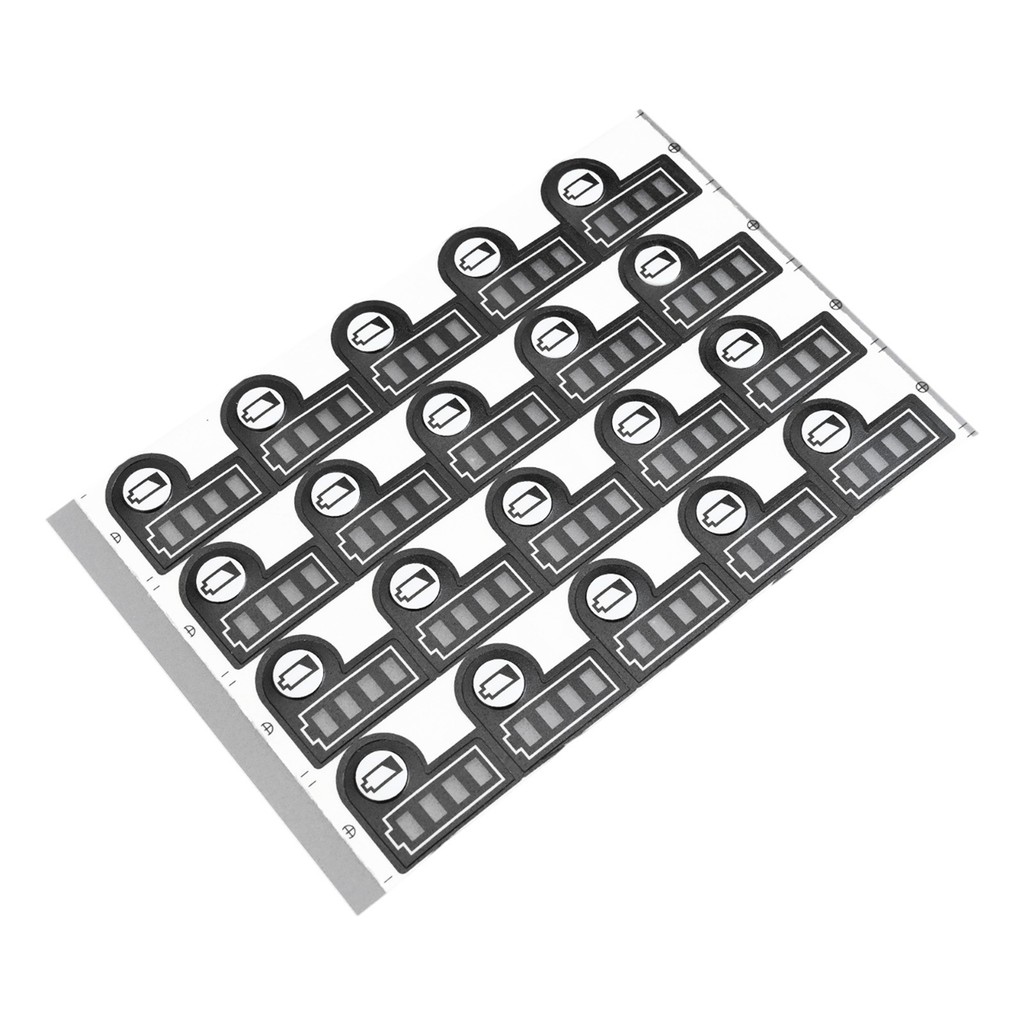 Easily Identify Your Battery Capacities with This Set of 20 Replacement ...