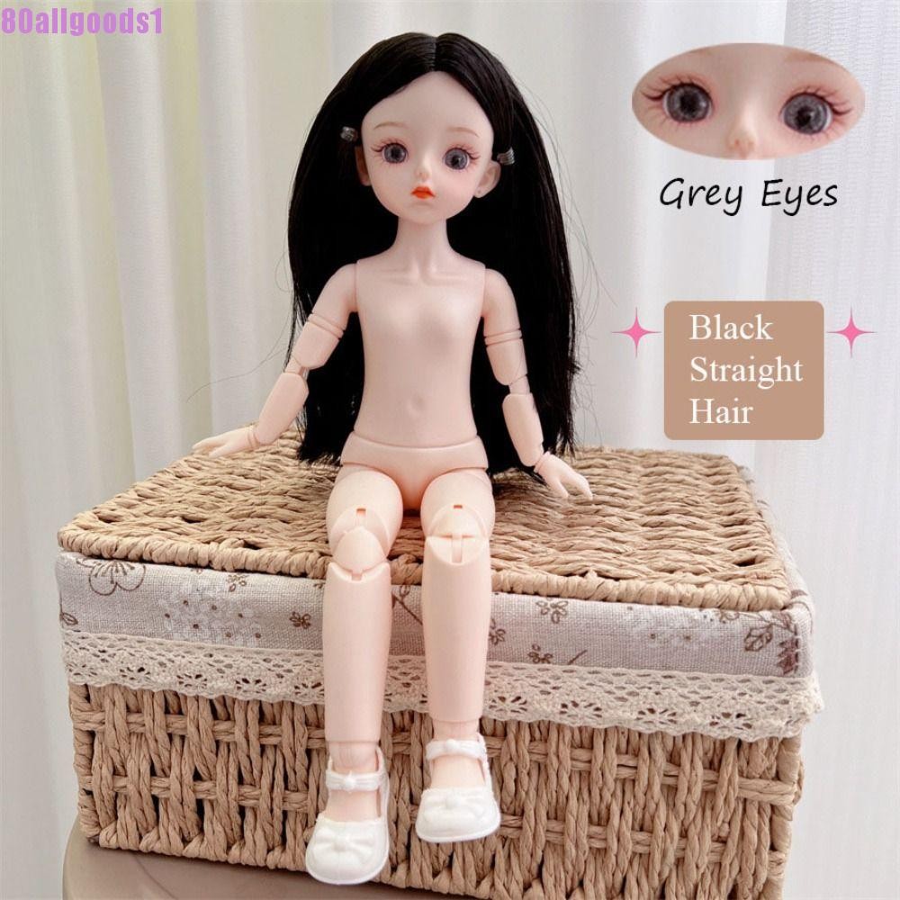 USNOW1 1/6 3D Movable Joint Doll Body, DIY Removable Joints Nude 30cm ...