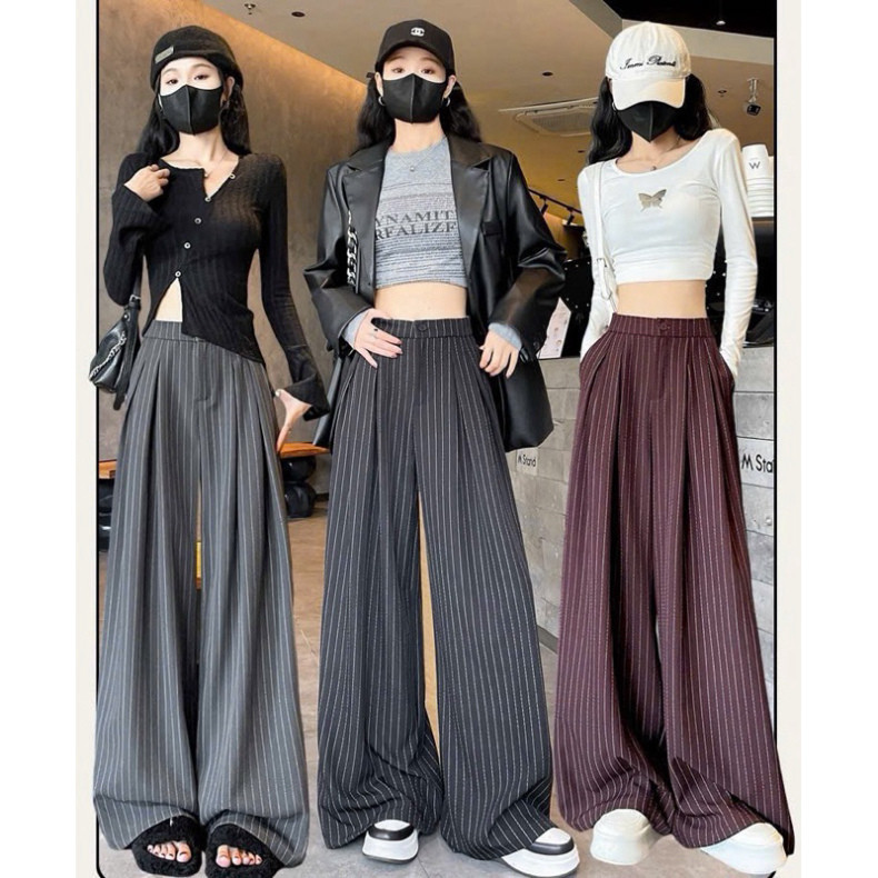 Hottrend 2025 Plaid Straight Pants Soft and Cool Material with Chunky ...