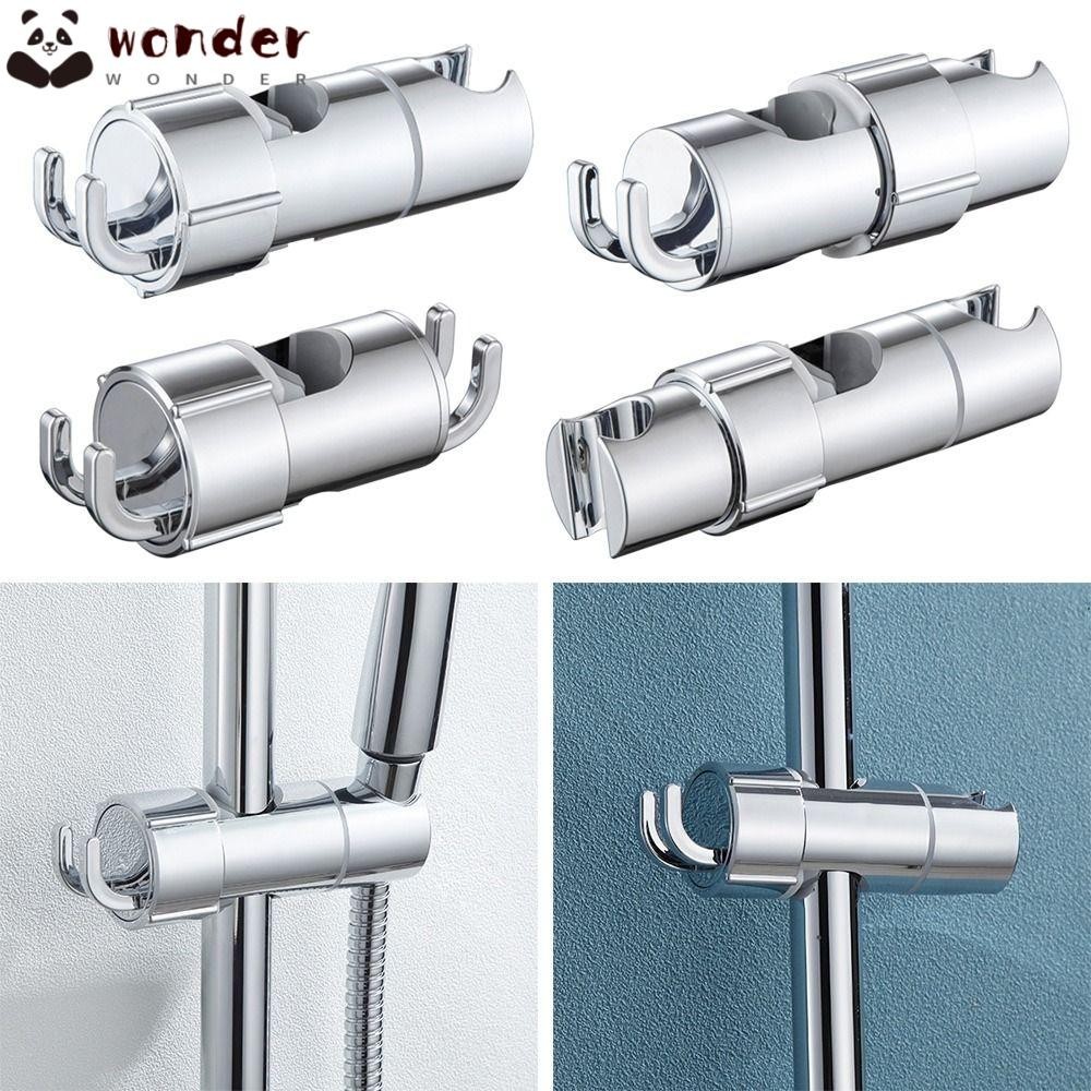 WONDER Shower Head Holder, With storange hook Rotatable Bathroom Slide