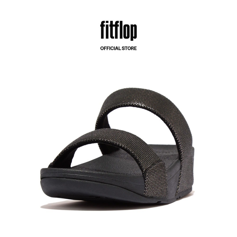 Fitflop lulu shimmersuede slide deals