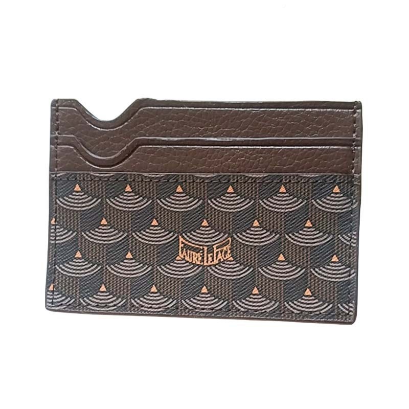 New Style Faure le Page Handmade Cowhide Card Holder Crow s Scale Pattern Classic Coin Purse 7VOS
