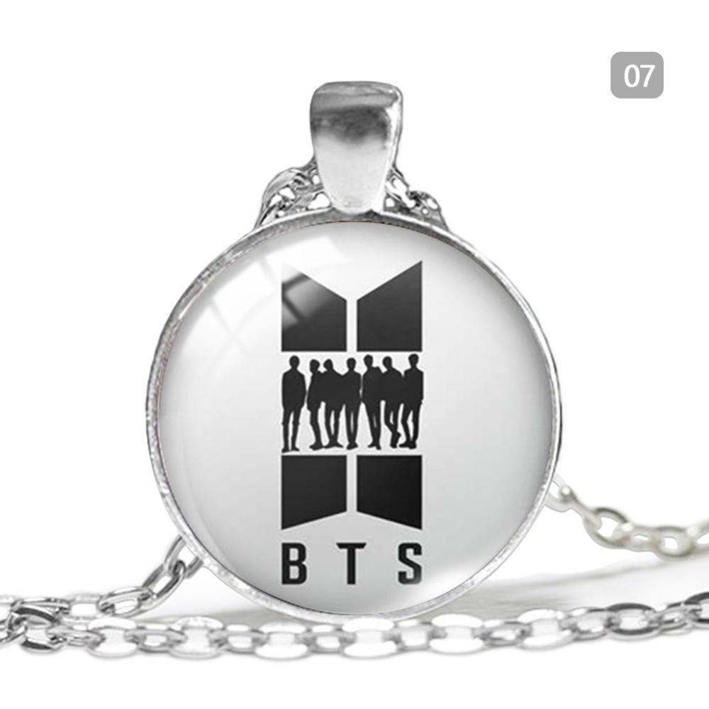 TIMEKEY KPOP Bangtan Boys BTS Alloy Necklace Pendant Women's Men's