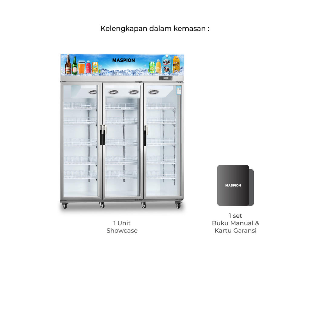 Maspion Lemari Pendingin Showcase 1300 Liter MSI-1300 - Gambar 4