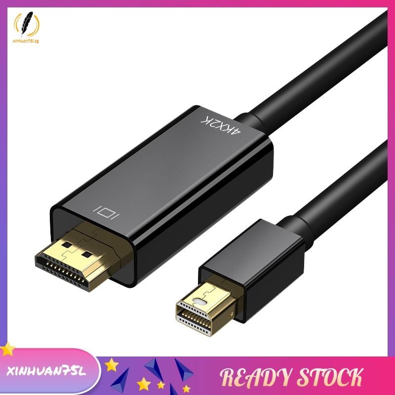 [xinhuan75l] Mini DisplayPort to HDMI Cable 4K Mini DP to HDMI 6 Feet ...