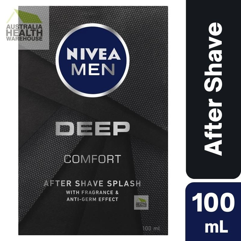 [Expiry: 08/2024] Nivea Men Deep After Shave Splash 100mL | Shopee ...