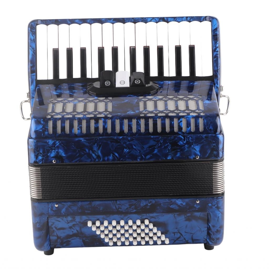 Bakelili Piano Accordions AR-40 Celluloid Accordion 48 Bass with Wipe ...