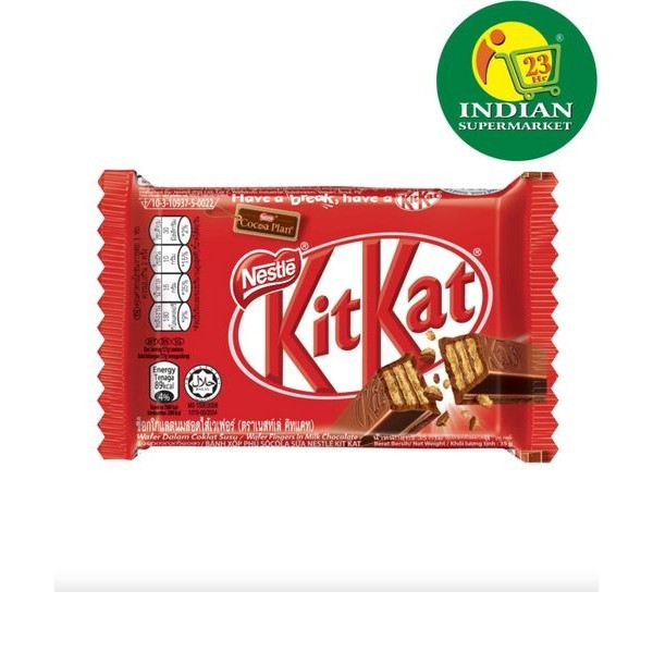 Kit Kat 4 Finger Milk Chocolate Bar 35g | Shopee Singapore