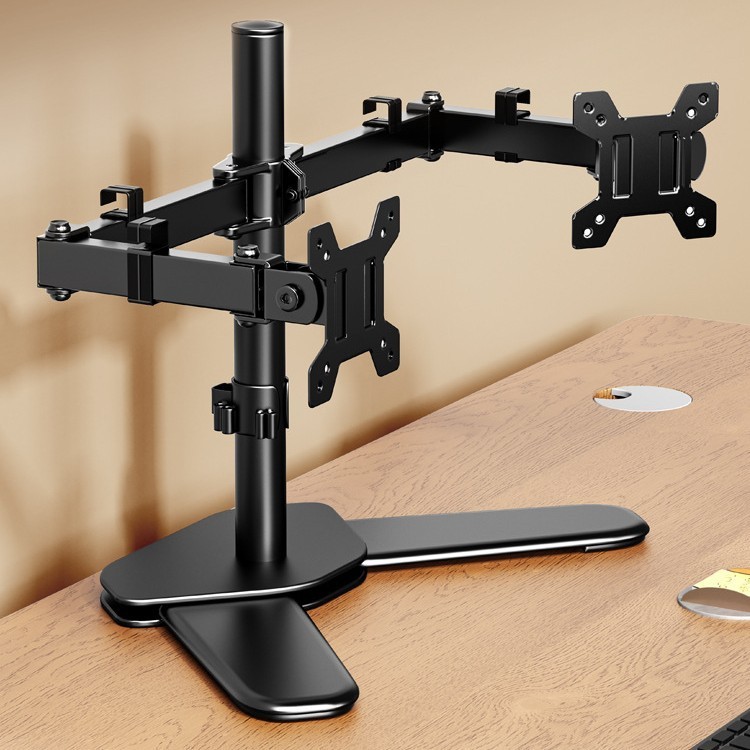 [48H Shipping] Telescopic Arm Rotating Monitor Stand14-27Multi-Screen ...