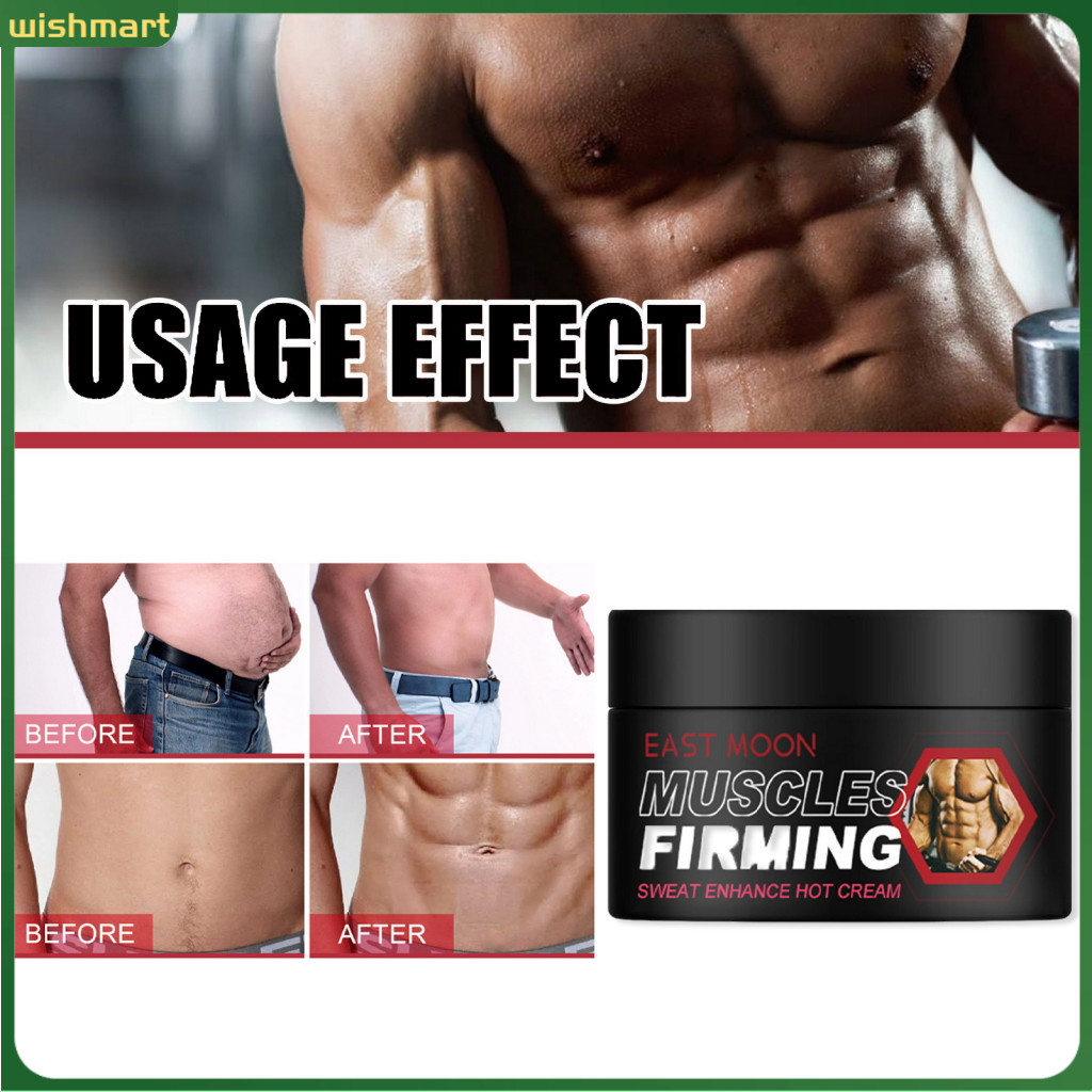 WM] Abdominal Muscle Cream Body Fat Reduction Cream 30g Hot Cream for  Firming Muscles and Contouring Body Southeast Asian Favorite | Shopee  Singapore