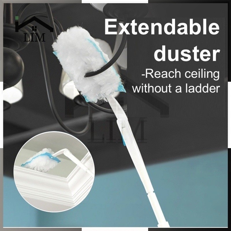 Disposable Extendable Magic Duster Duster Soft Fiber Cleaning Brush ...