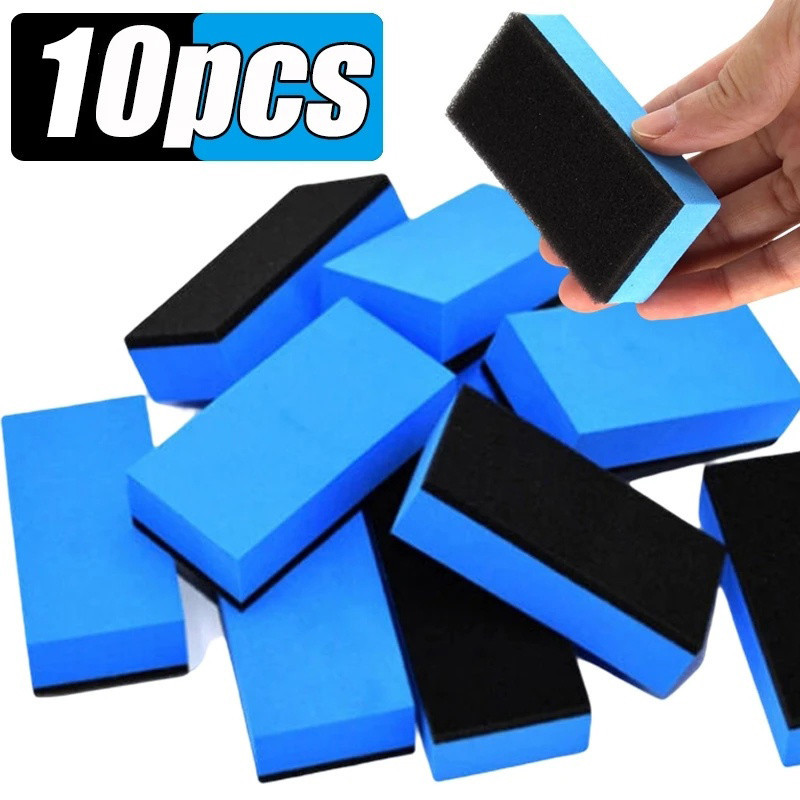 5/10Pcs Car Sponge Block - Ceramic Coating Glass Nano Applicator Pads ...