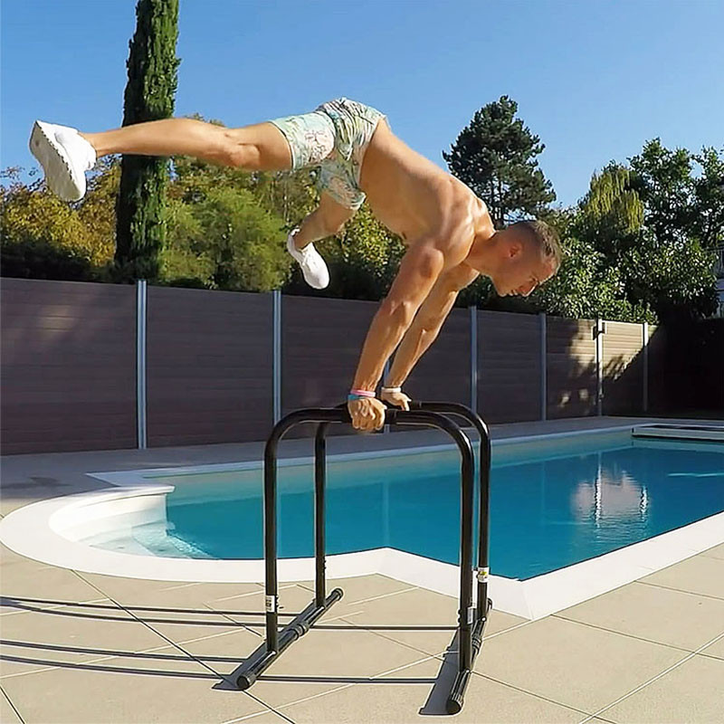 Home Indoor Split-Type Parallel Bars for Pull-Ups and Chin-Ups, Fitness ...
