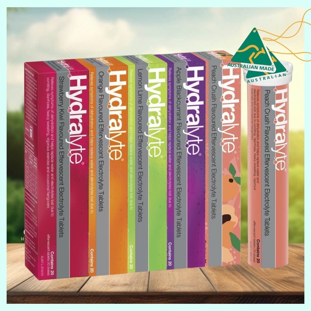 [Ready SG Stock] Hydralyte Rehydration Salt Electrolytes Effervescents