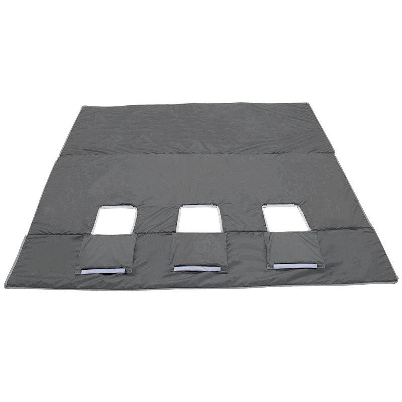 Winter Fishing Mat Ice Fishing Tent Mat Cotton and Thickening Warm