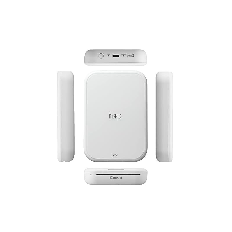 Canon iNSPiC PV-223-WH Mobile Photo Printer for Smartphones
