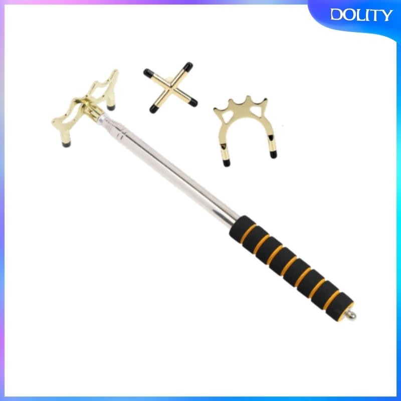 [dolity] Pool Cue Stick Bridge Pool Stick Holder Retractable Billiards ...