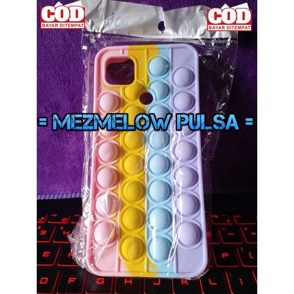 Caseng Casing Case Lembut Soft Case Pop It Rainbow Case XIAOMI REDMI 9C / XIAOMI REDMI 10A - Gambar 2