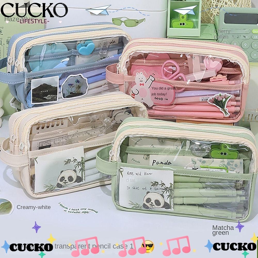 CUCKO Pencil , with Handle Large Capacity Pen Bag, Special Design Multi ...