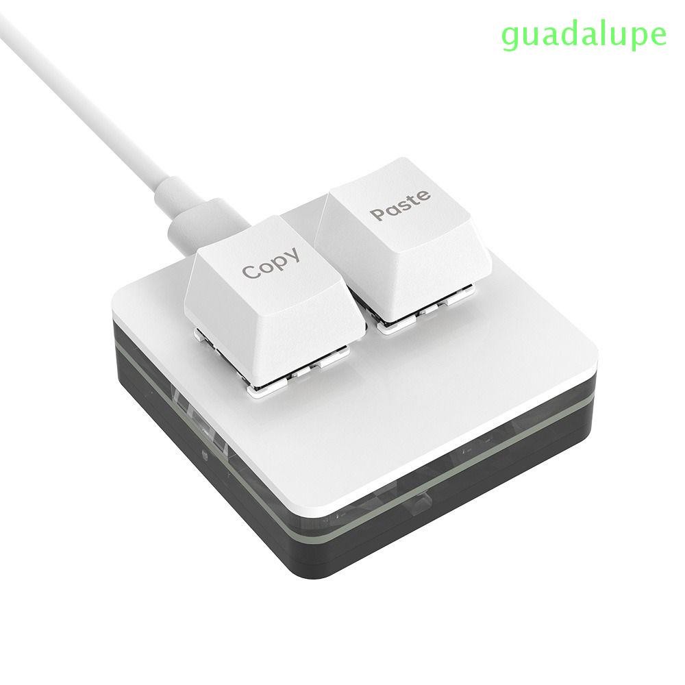 GUADALUPE Copy Paste Keypad, Acrylic Mini Custom Mini 2 Key Keypad ...