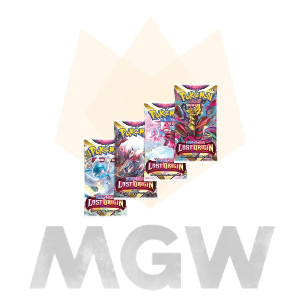 Pokemon TCG - SWSH11 SS11 Lost Origin English Booster Pack x4 - RANDOM ...