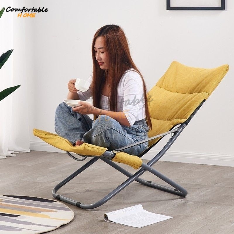 Folding Chair Simple Easy Chair Lazy Chair Sofa Chair Foldable