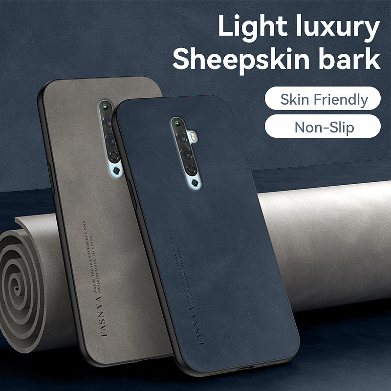 Casing OPPO Reno 2F Z 2Z 4Z Pro Case Luxury Solid Color