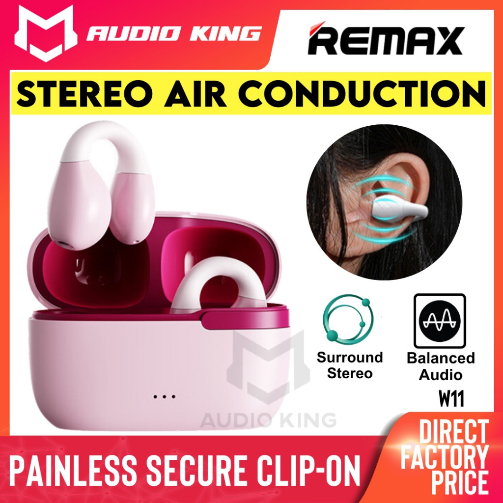 REMAX Air Conduction Bluetooth Mini Earphone True Wireless Stereo ...