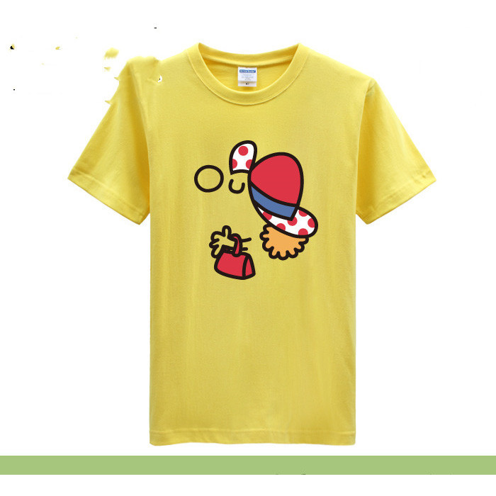 Cartoon Mr. Men Little Miss graphic Men's 100% Cotton Round Neck Short ...