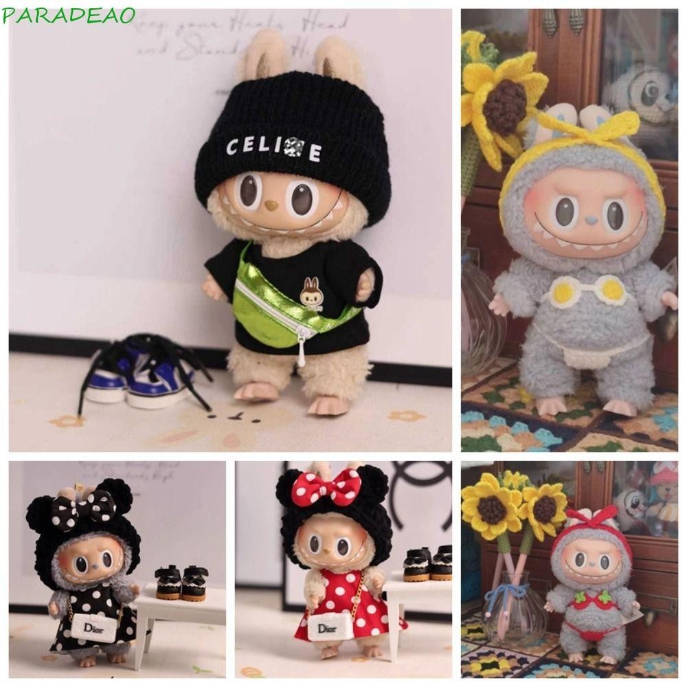 PARADEAO Labubu Time Clothes, Bikini Trend Labubu Cotton Doll's Clothes ...