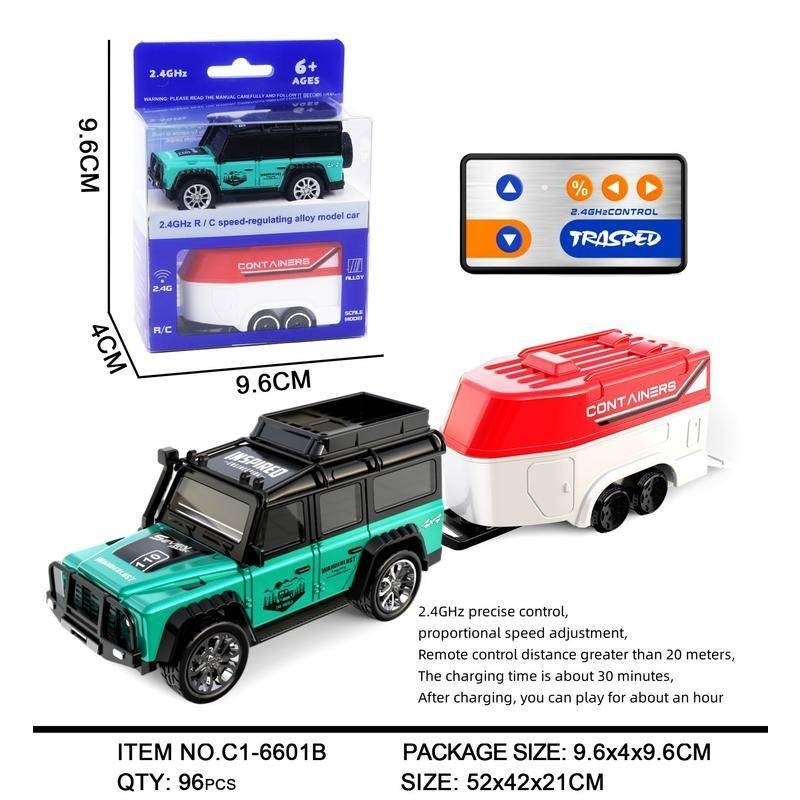 1:64 Mini RC Alloy Car Kids Toy Remote Control Car Motor Home Model ...