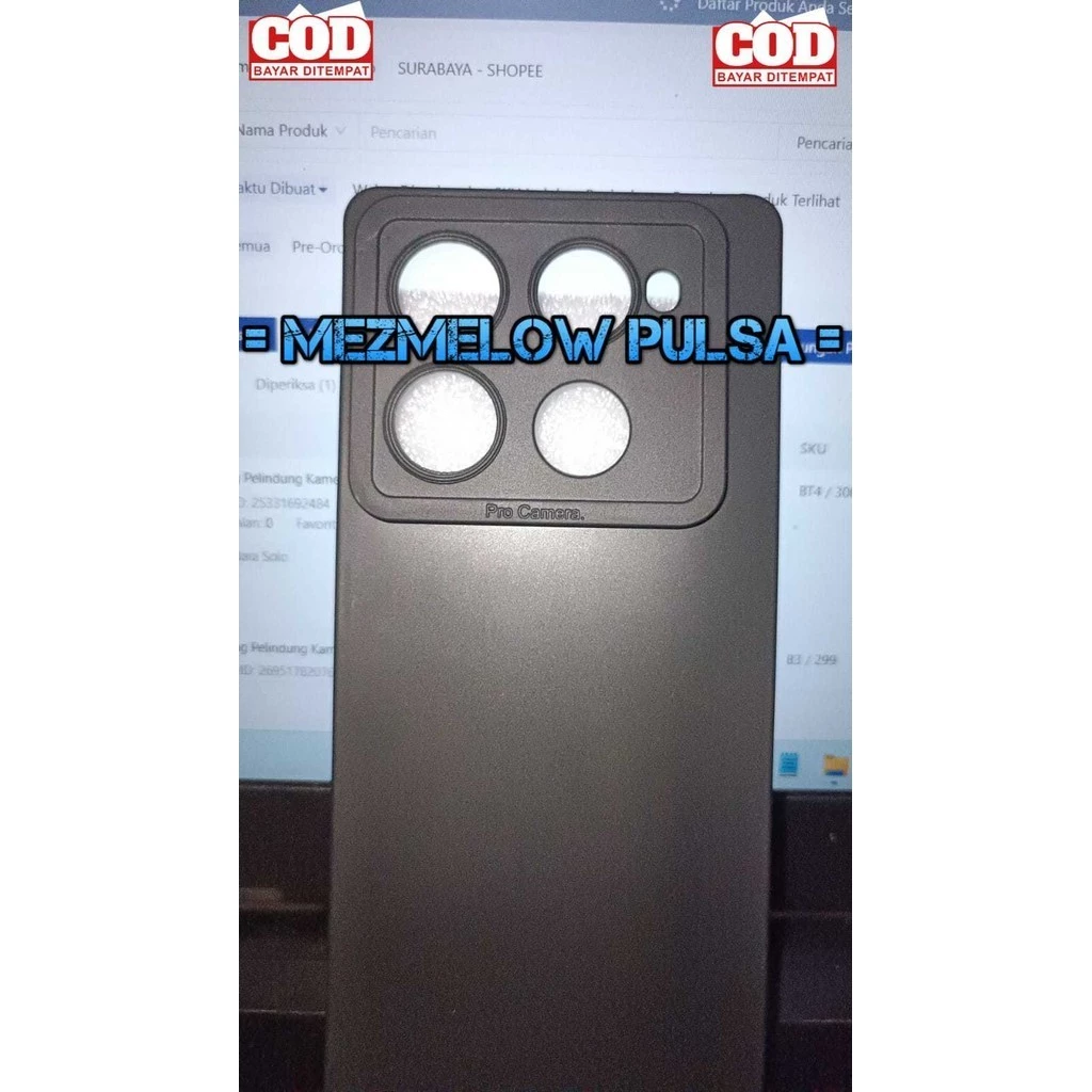 Softcase TPU Casing Pelindung Kamera Caseng INFINIX NOTE 40 PRO 4G / NOTE 40 PRO 5G