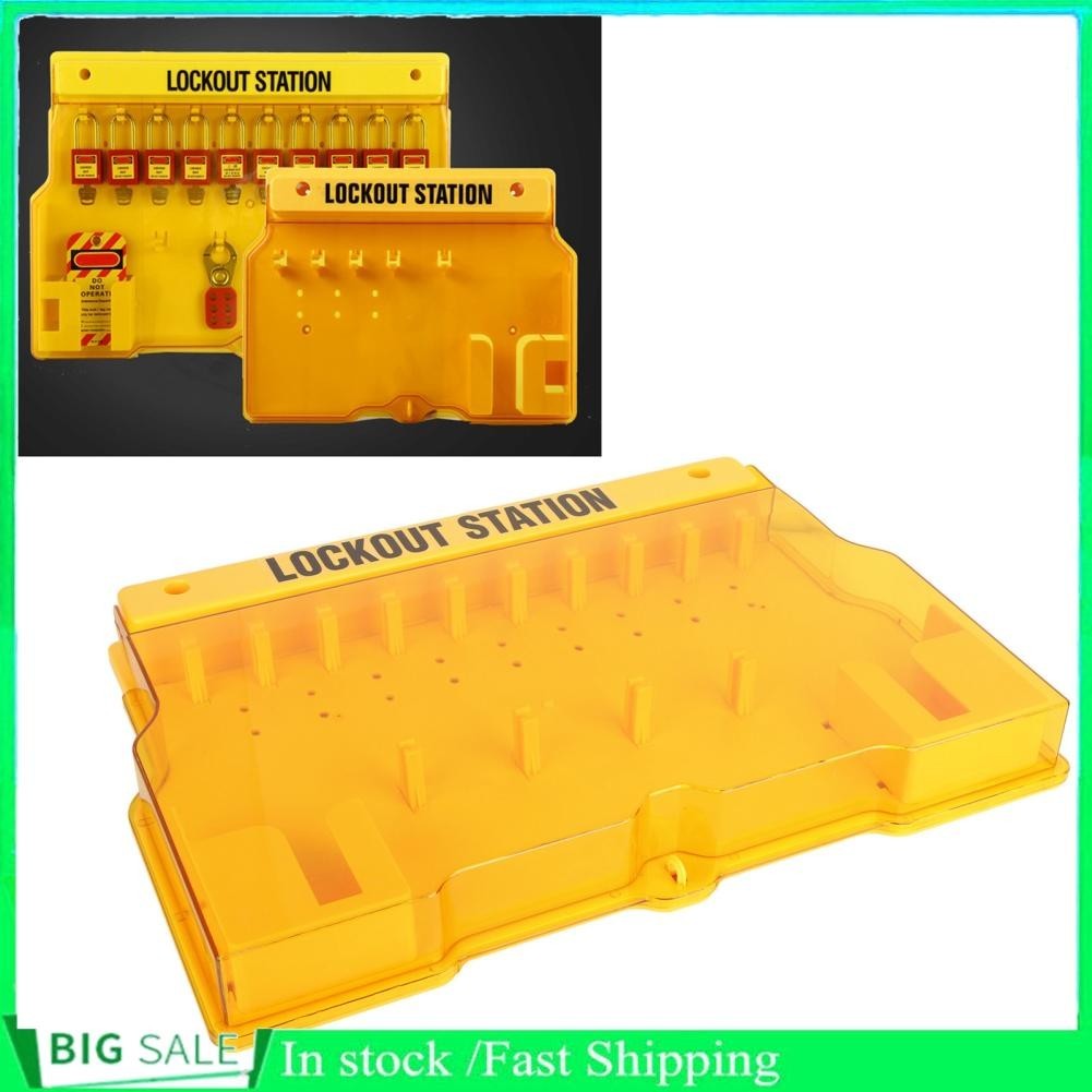 Bjiax Lockout Tagout Station Visualization Management With Cover Safety ...