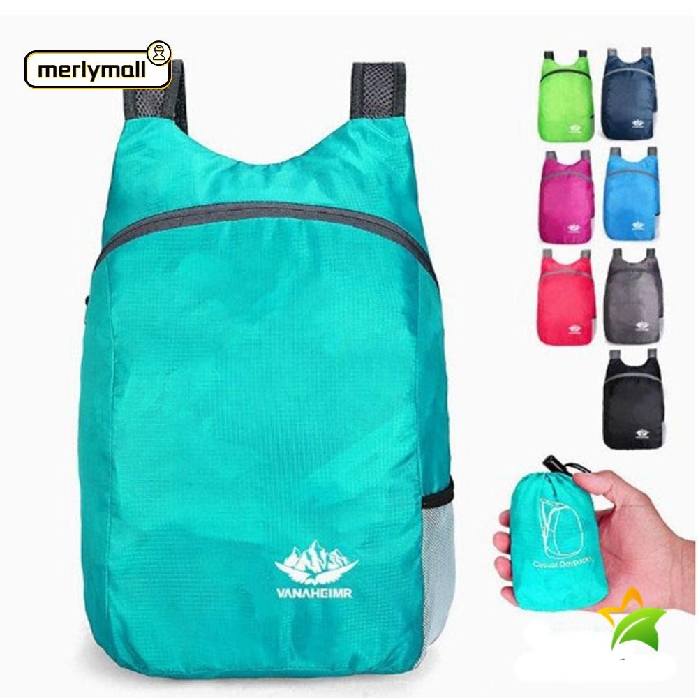 MERLYMALL Lightweight Packable Backpack 8 Colors Ultralight Nano ...
