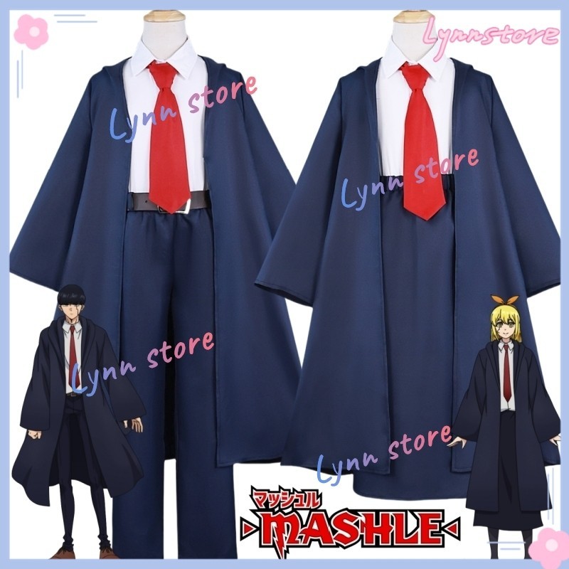 Mashle Lemon Irvine Mash Burnedead Cosplay Costume Accessories Full Set